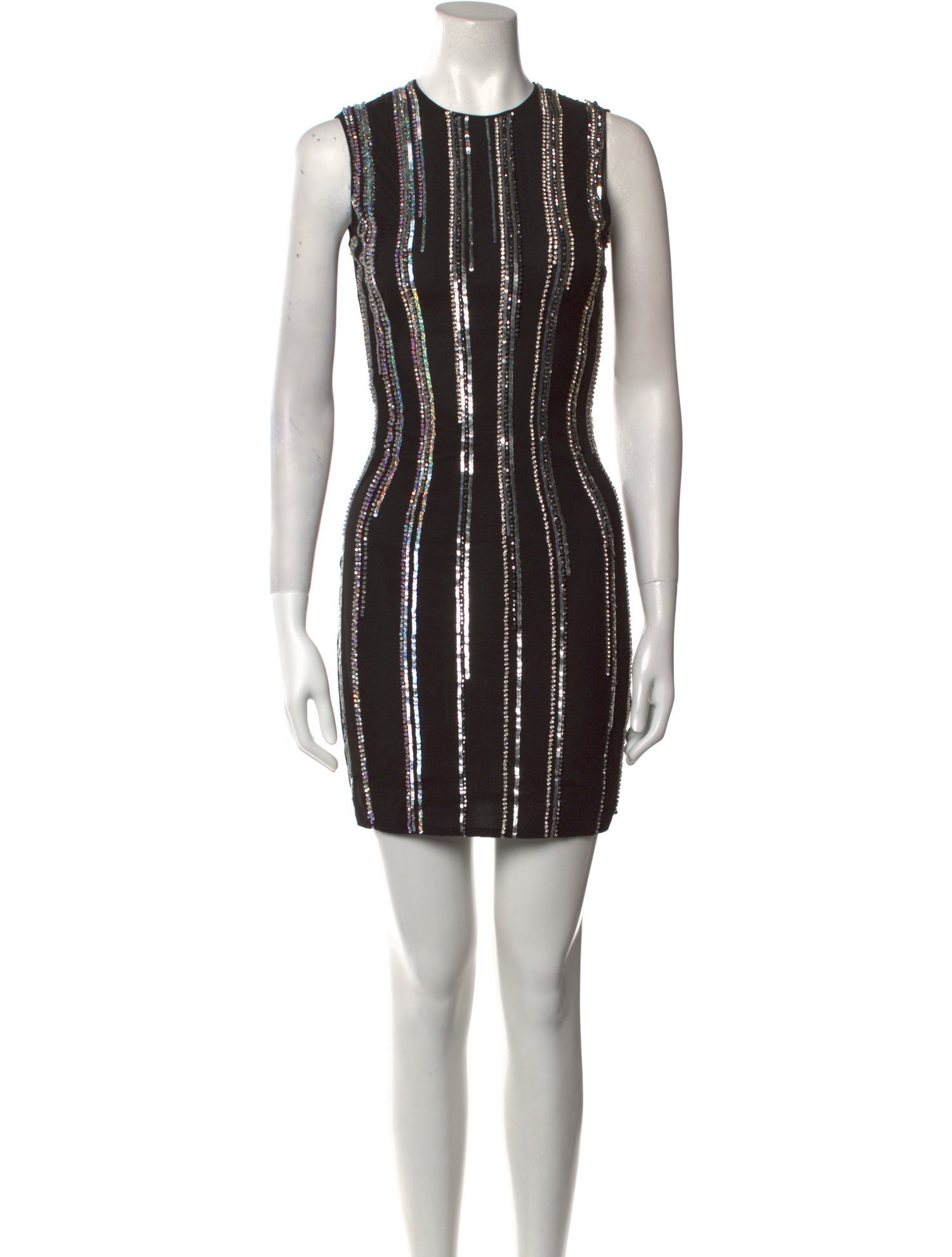 Balmain Striped Mini Dress w/ Tags