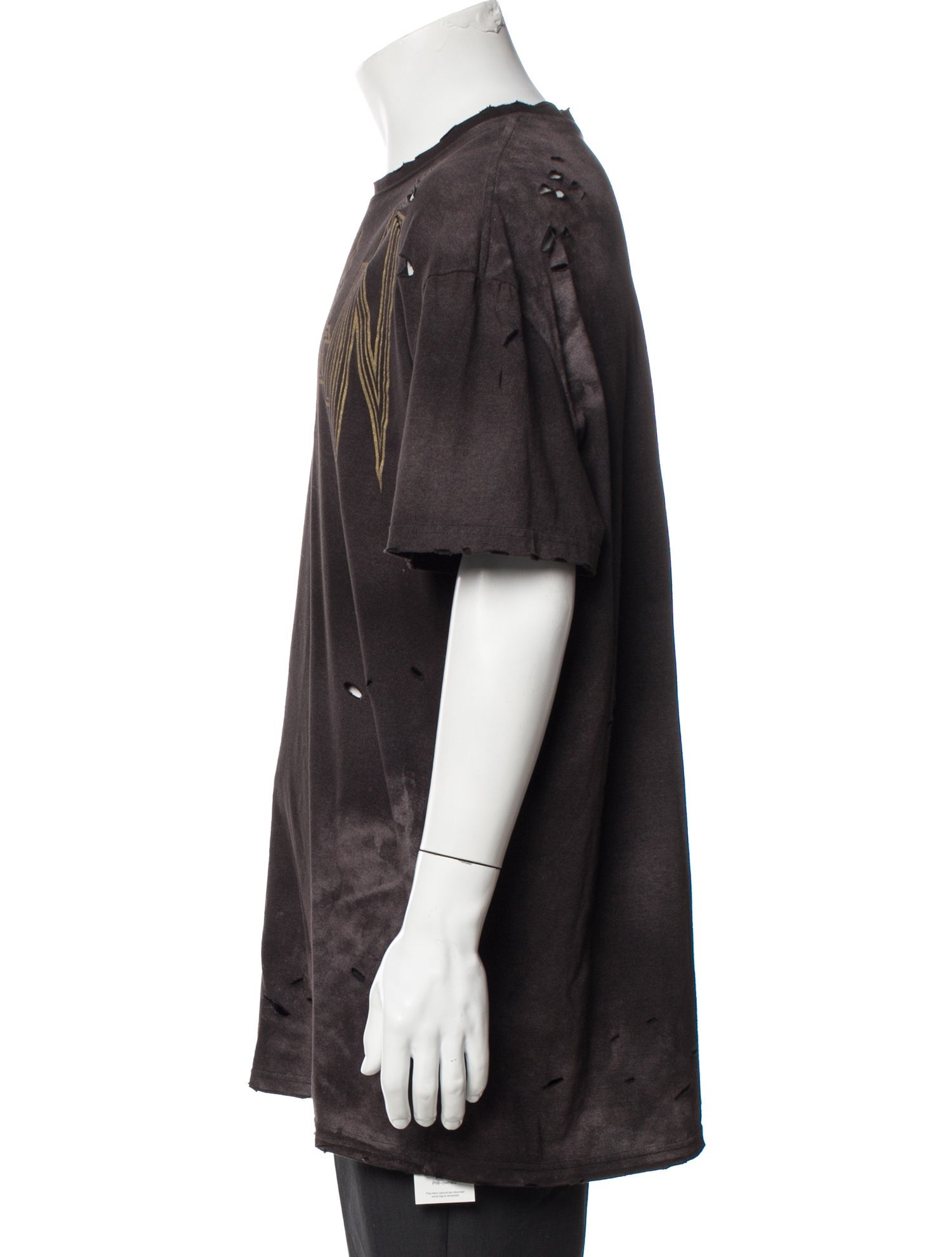 Balmain Graphic Print Crew Neck T-Shirt