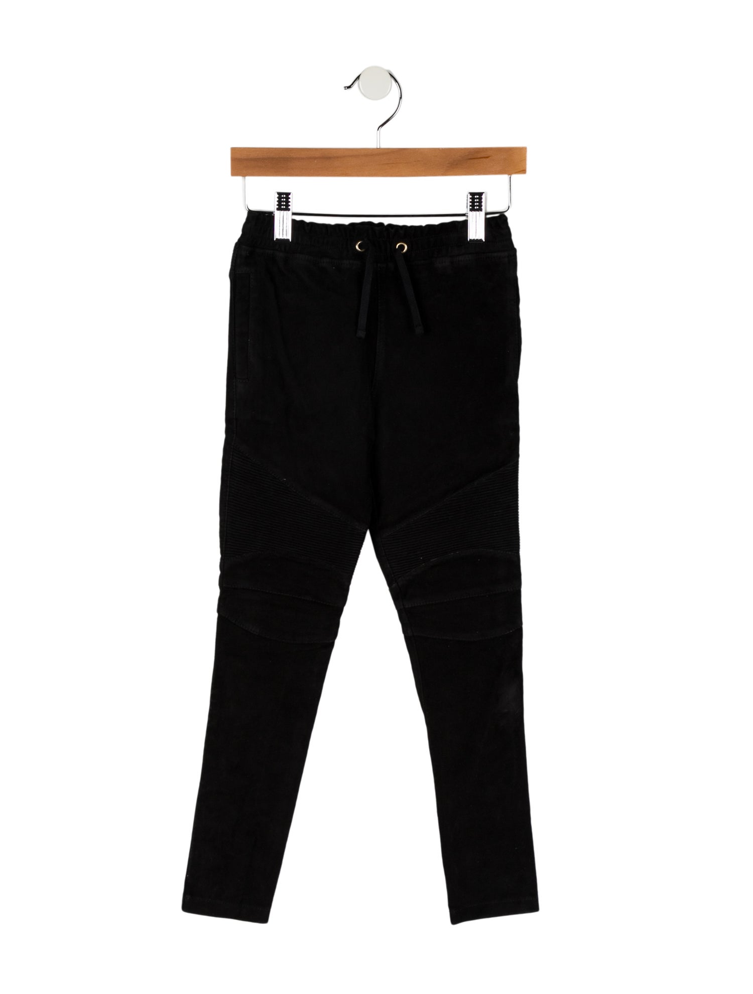 Balmain Lambskin Biker Pants