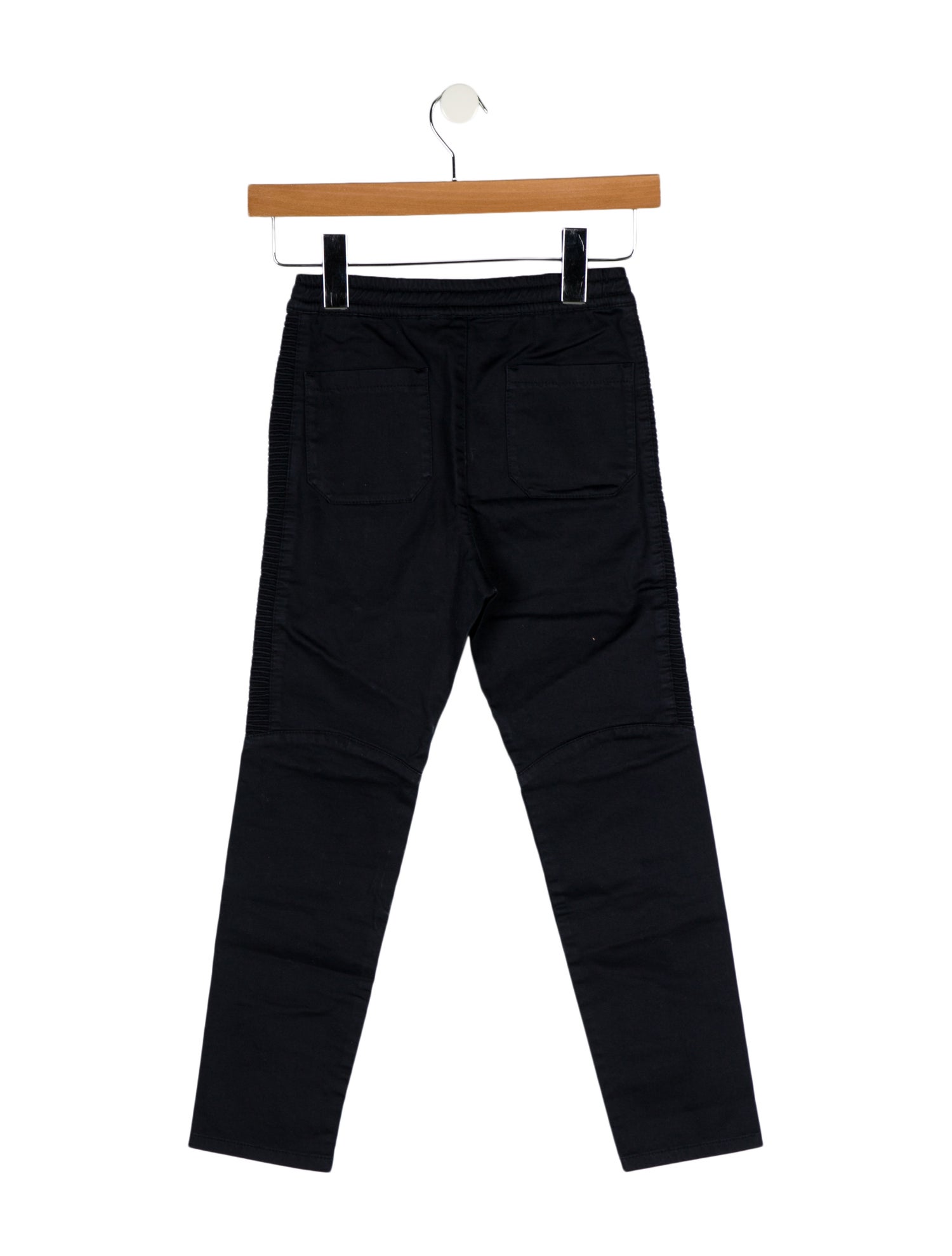 Balmain Boys' Solid Biker Pants w/ Tags