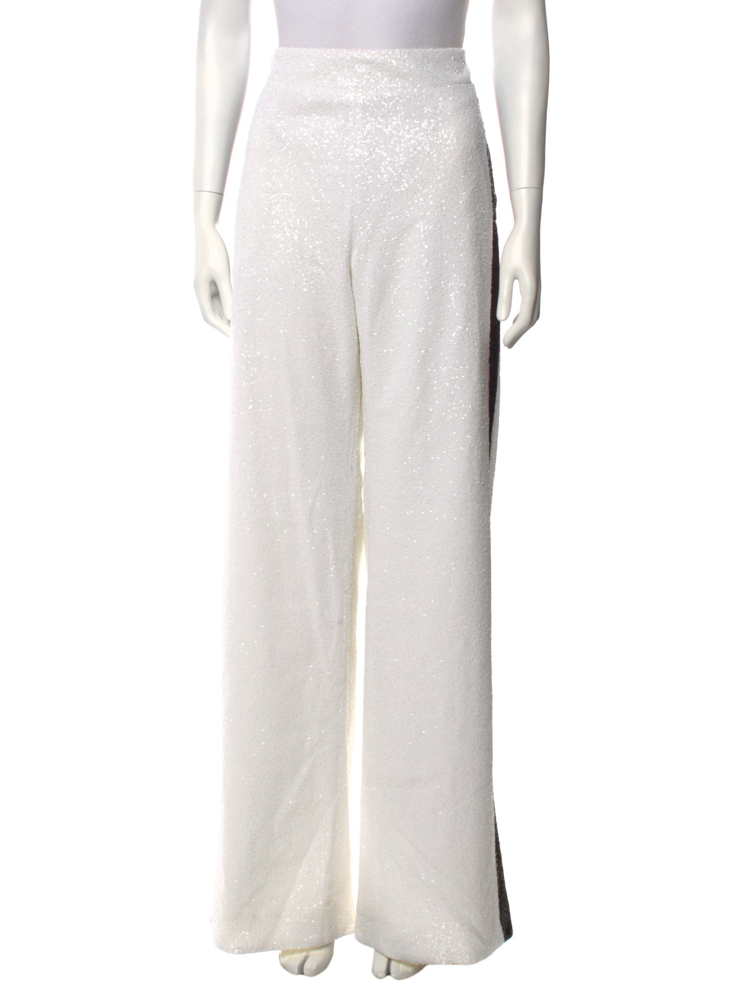 Balmain Sequin Wide Leg Pants