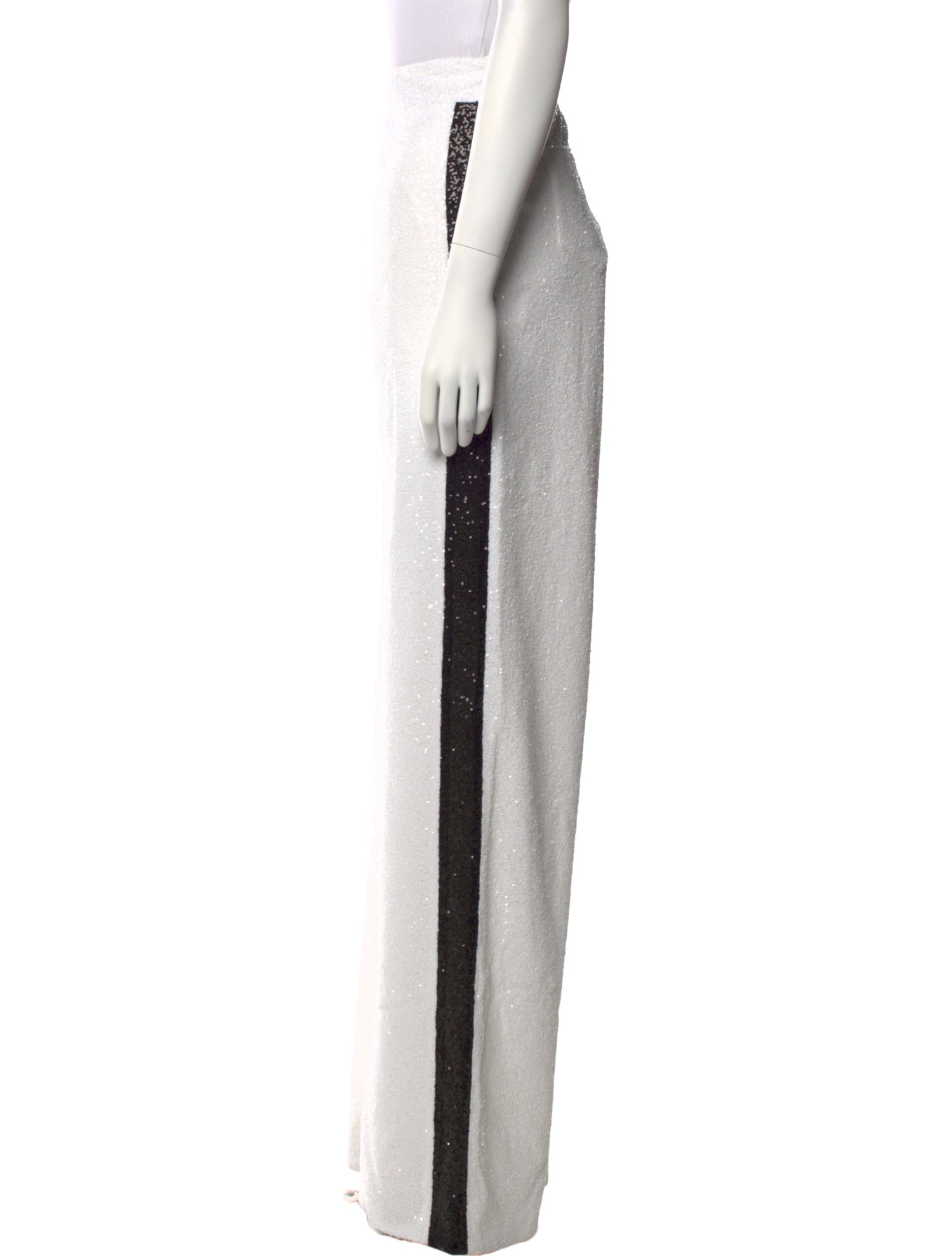 Balmain Sequin Wide Leg Pants