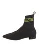 Balmain Graphic Print Sock Boots