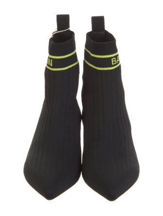 Balmain Graphic Print Sock Boots