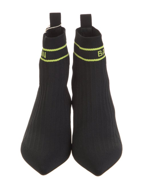 Balmain Graphic Print Sock Boots