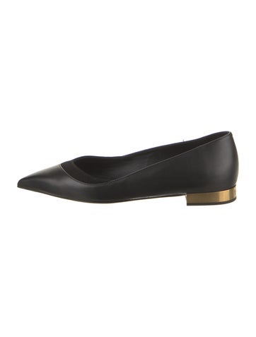 Balmain Flats Leather Ballet Us6, Fr37 | 6