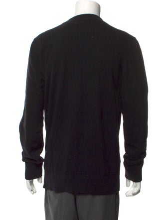 Balmain Cashmere Graphic Print Pullover