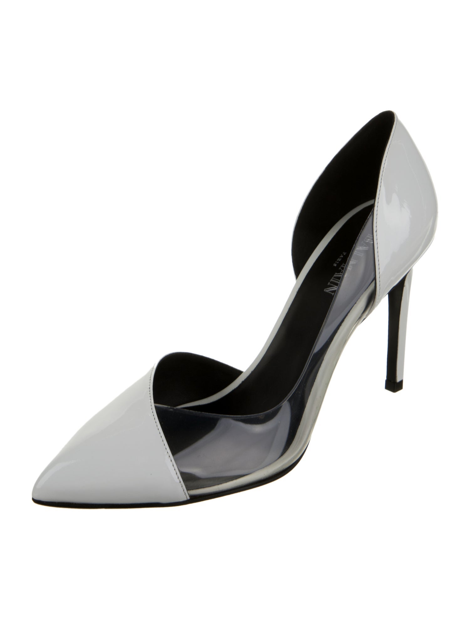 Balmain Patent Leather D'Orsay Pumps
