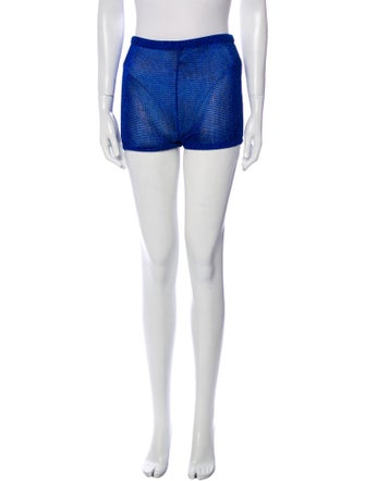 Balmain Printed Mini Shorts