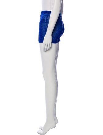 Balmain Printed Mini Shorts