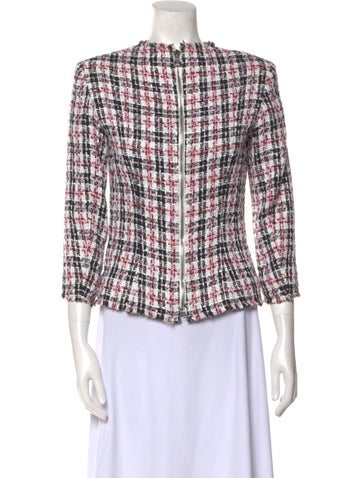 Balmain Jackets Tweed Pattern Jacket Us6, Fr38 | M