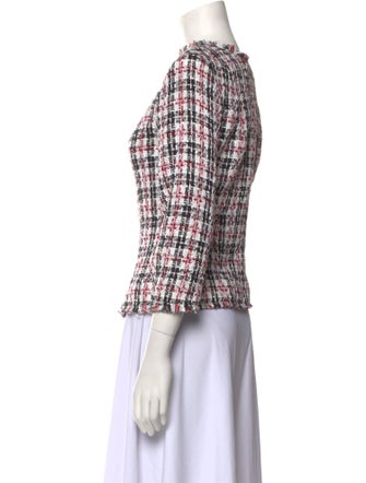 Balmain Tweed Pattern Jacket