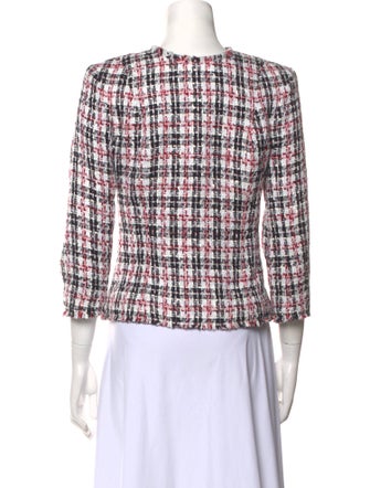 Balmain Tweed Pattern Jacket