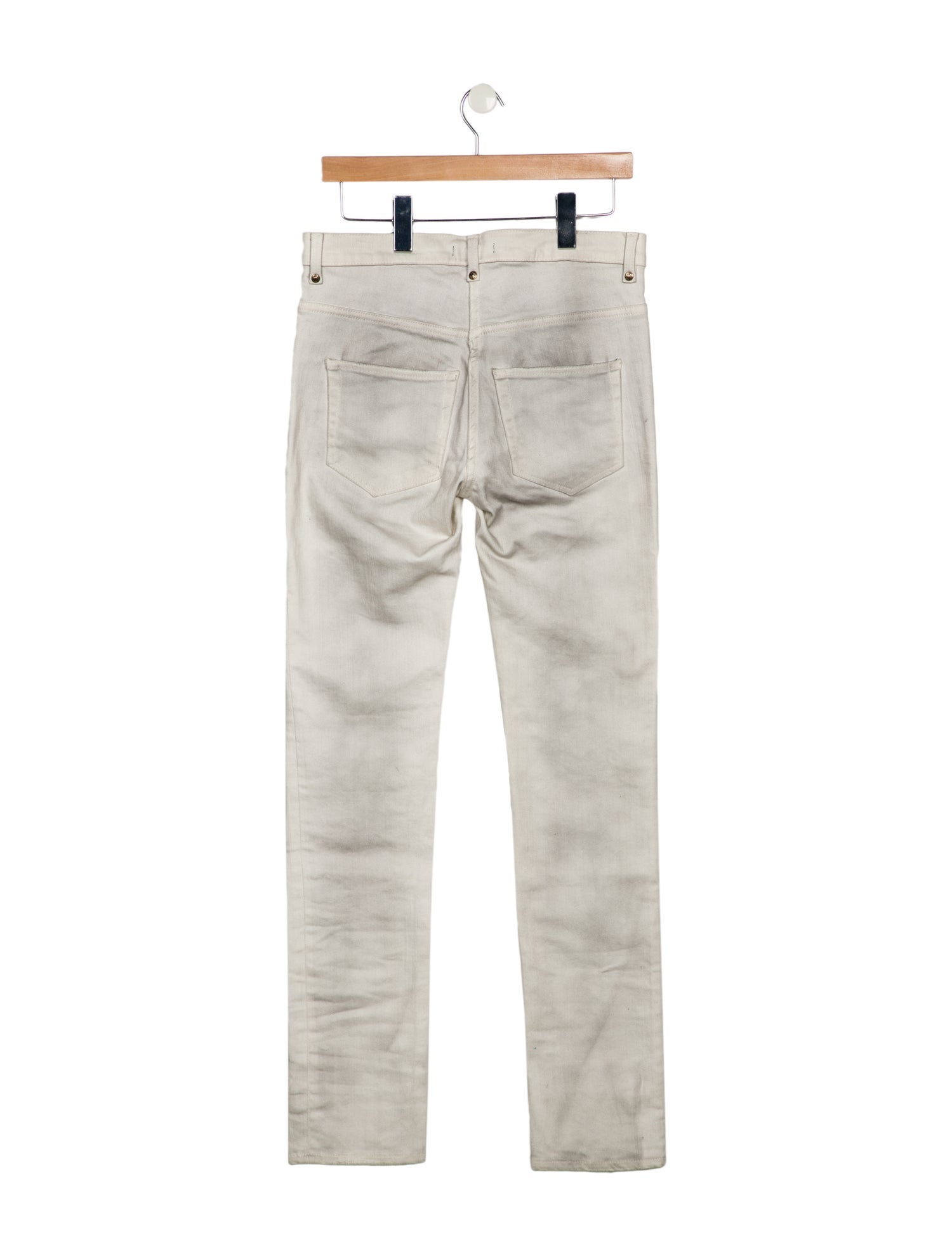 Balmain Mid-Rise Straight Leg Jeans w/ Tags