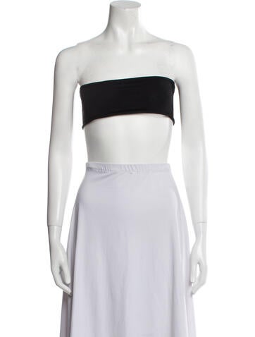 Balmain Tops Strapless Crop Top Us4, Fr36 | S