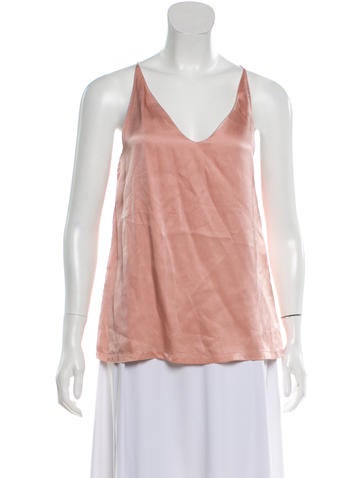 Bambah Tops V-Neck Sleeveless Blouse S