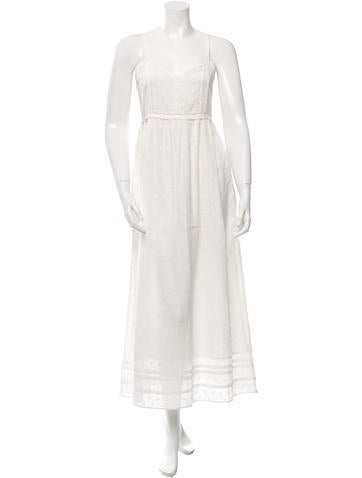 Band of Outsiders Polka Dot Pattern Maxi Dress w/ Tags