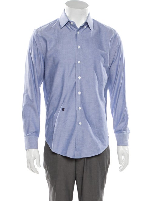 Band of Outsiders Long Sleeve Shirt Blue