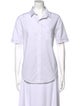 Band of Outsiders Short Sleeve Button-Up Top