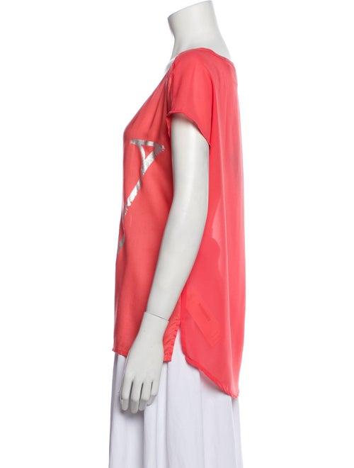 Band of Outsiders Scoop Neck Short Sleeve T-Shirt