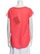 Band of Outsiders Scoop Neck Short Sleeve T-Shirt