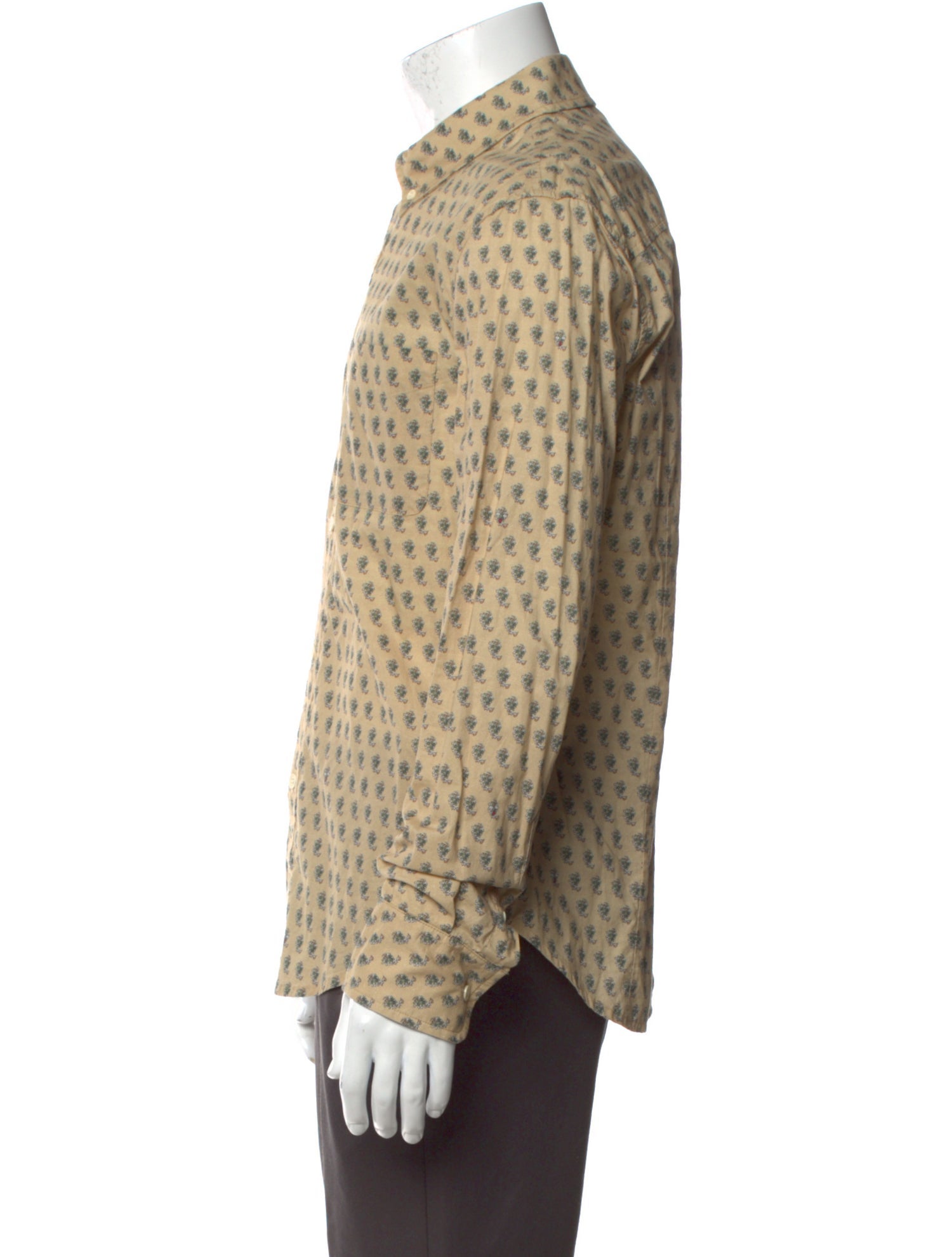 Band of Outsiders Printed Long Sleeve Shirt w/ Tags