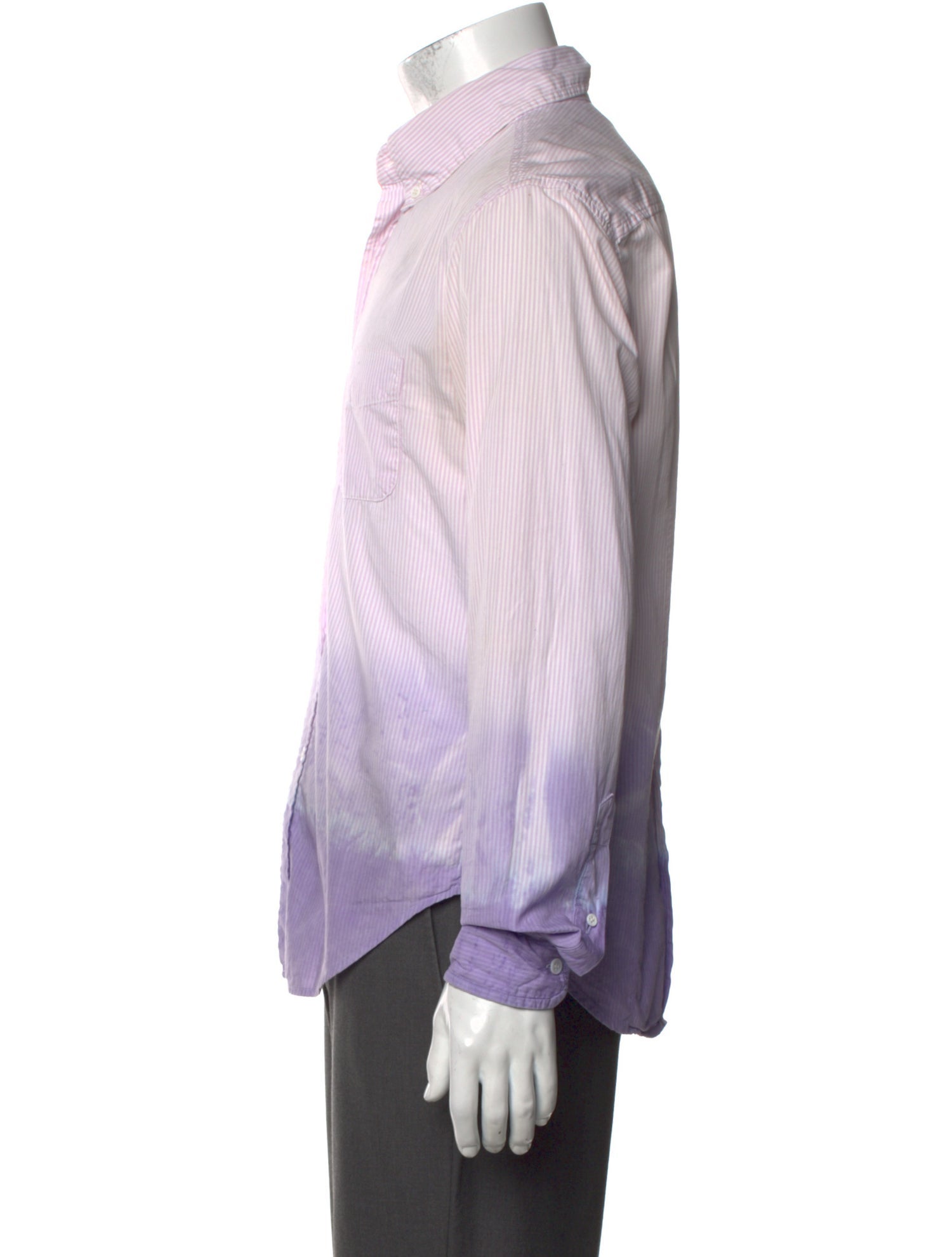 Band of Outsiders Striped Long Sleeve Shirt