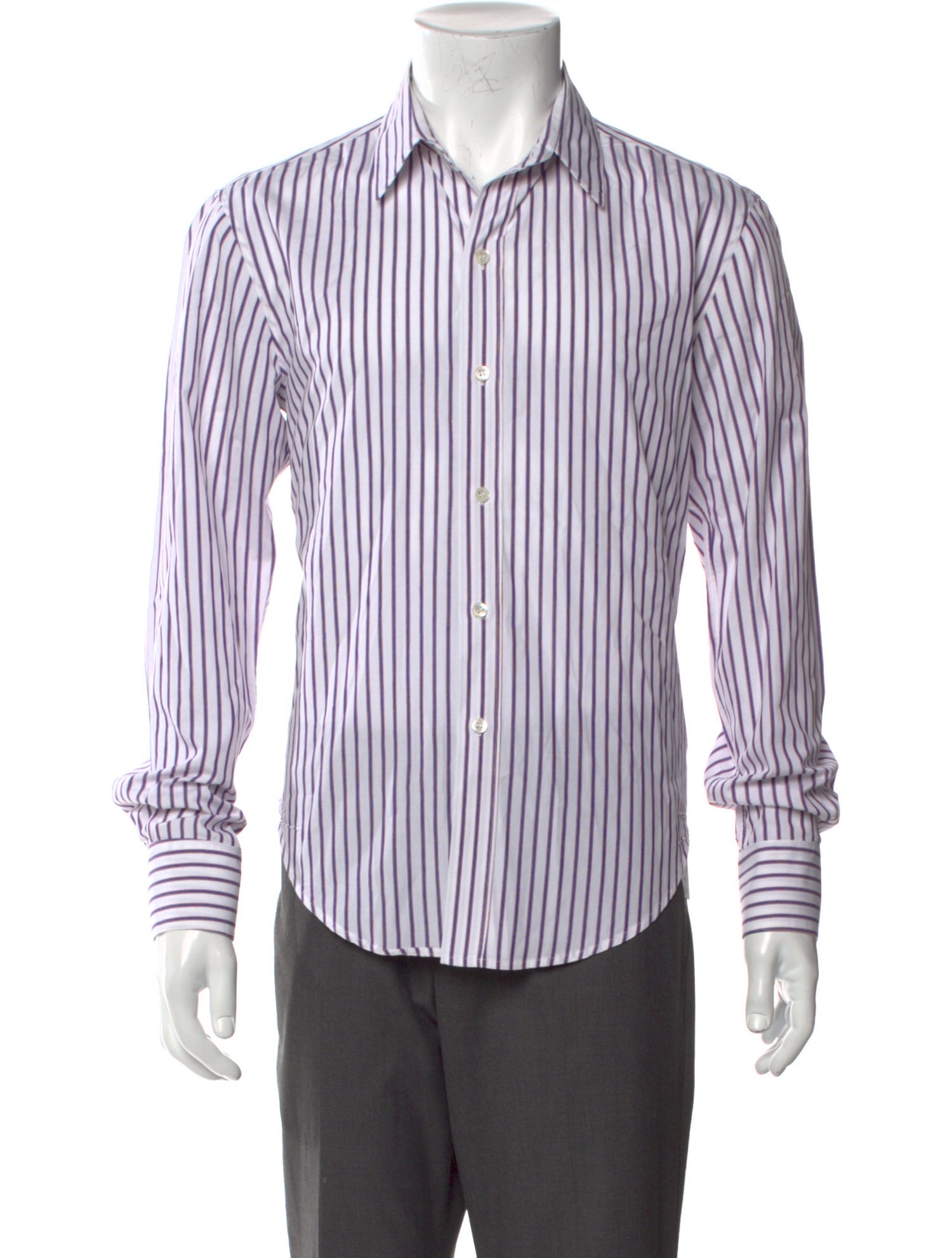 Band of Outsiders Striped Long Sleeve Shirt