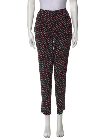Band of Outsiders Silk Skinny Leg Pants