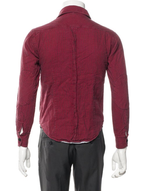 Band of Outsiders Plaid Print Trucker Jacket