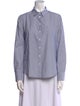 Band of Outsiders Long Sleeve Button-Up Top