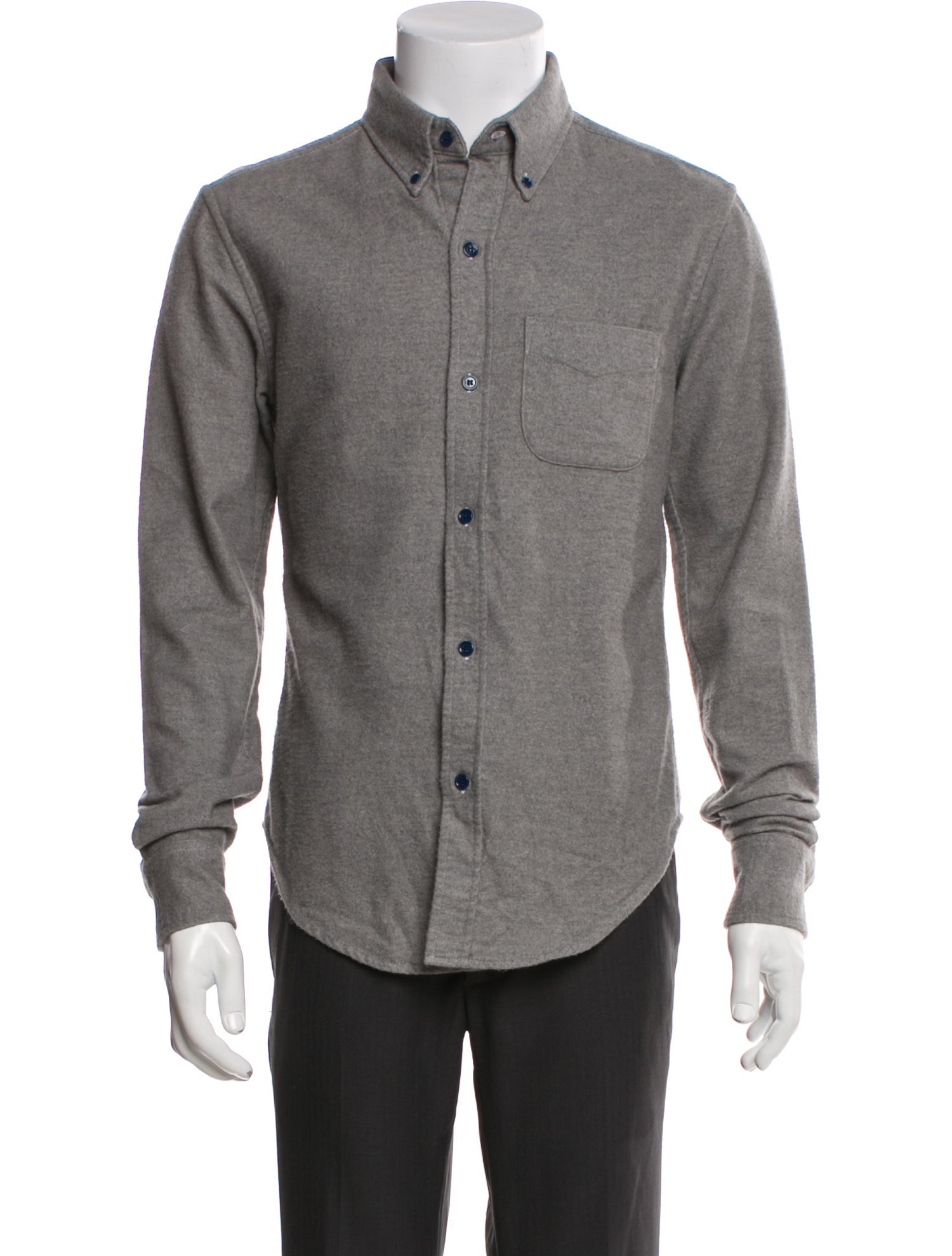 Band of Outsiders Long Sleeve Denim Shirt