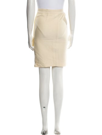 Band of Outsiders Colorblock Pattern Knee-Length Skirt