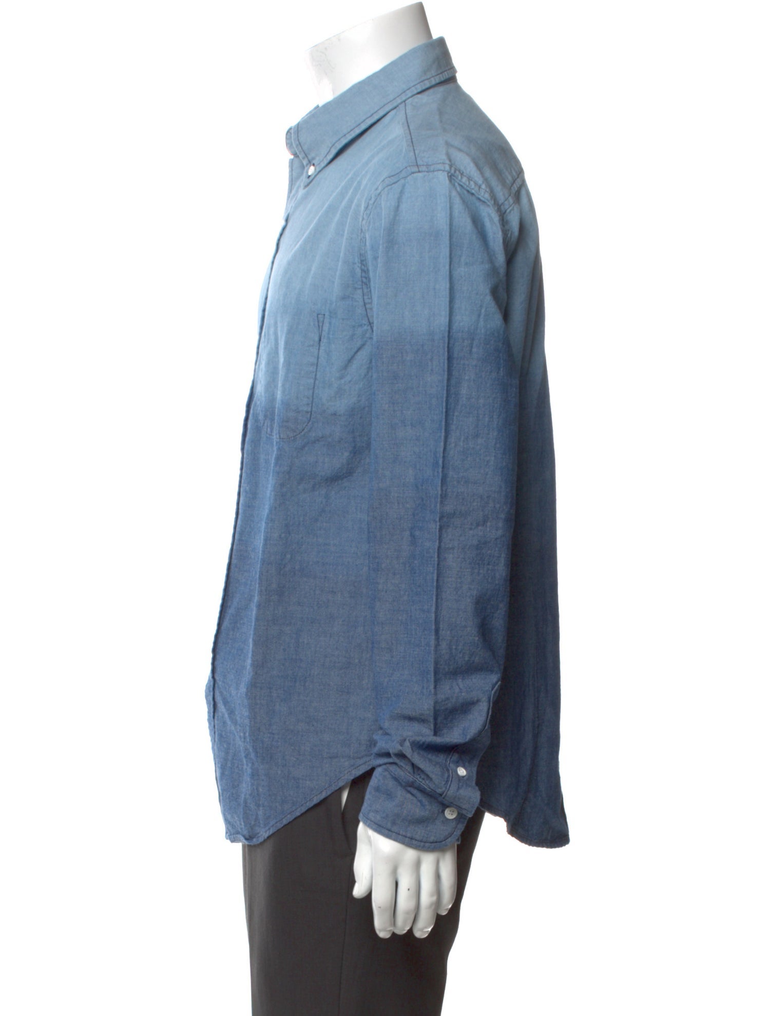Band of Outsiders Long Sleeve Denim Shirt
