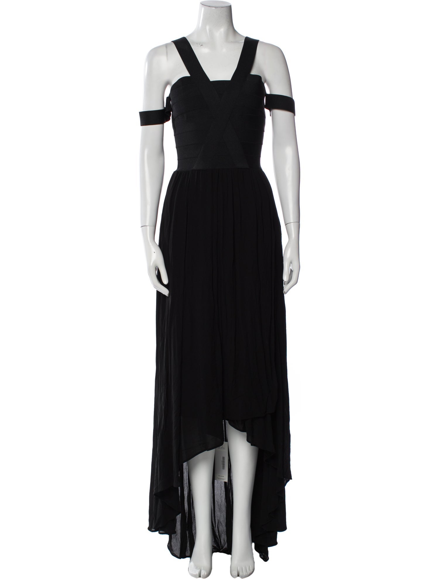Band of Outsiders Square Neckline Long Dress