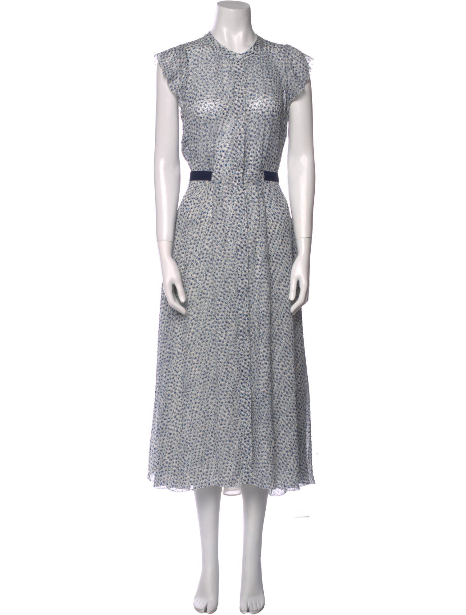 Band of Outsiders Silk Long Dress