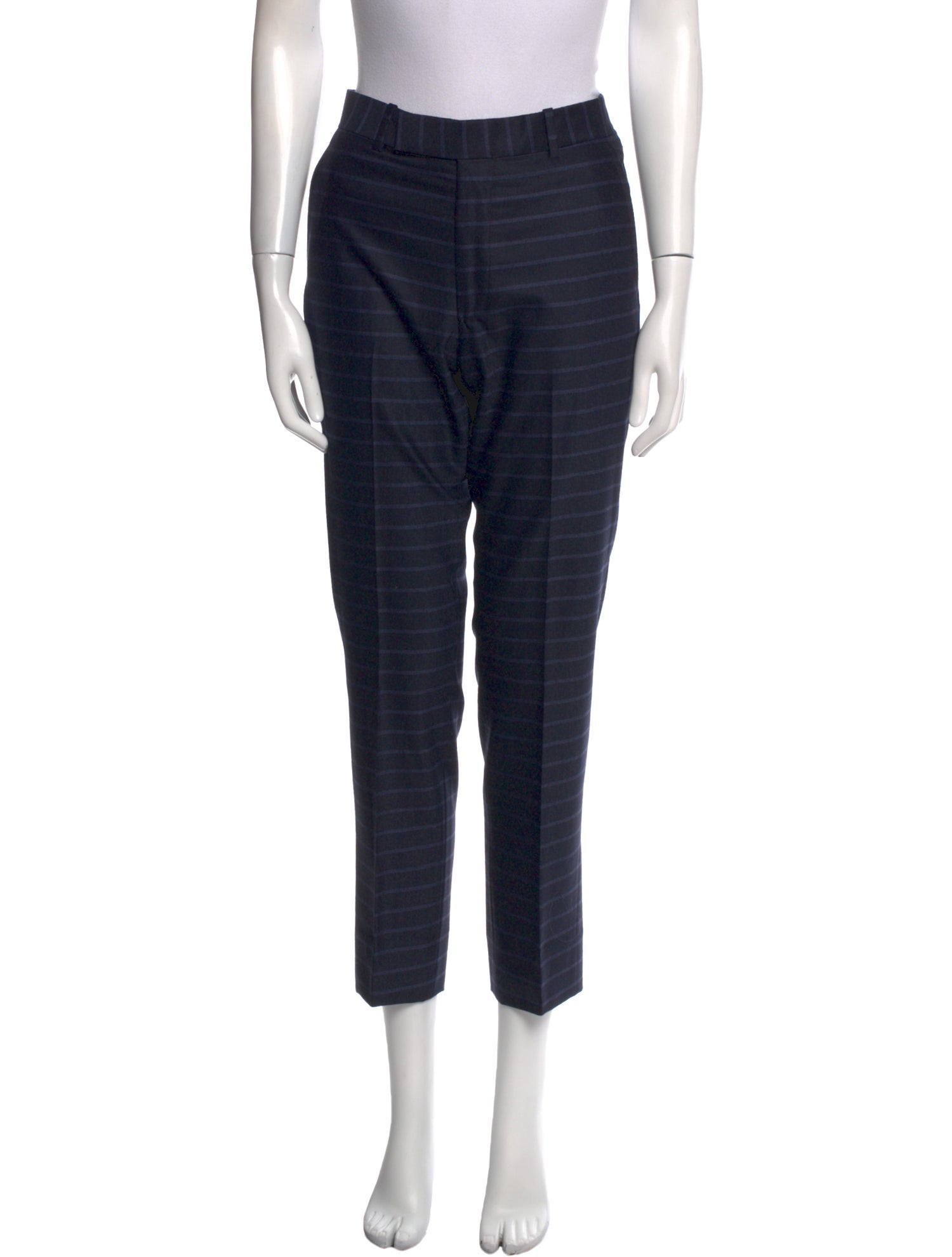 Band of Outsiders Wool Straight Leg Pants