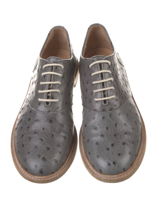 Band of Outsiders Ostrich Animal Print Oxfords