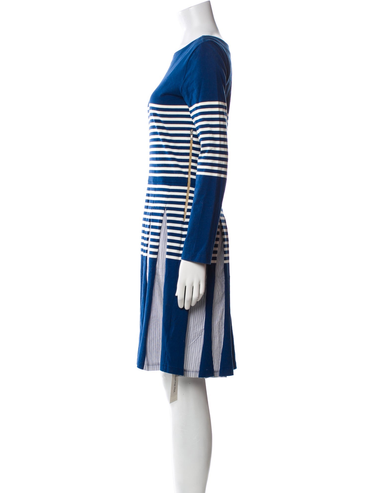 Band of Outsiders Striped Knee-Length Dress