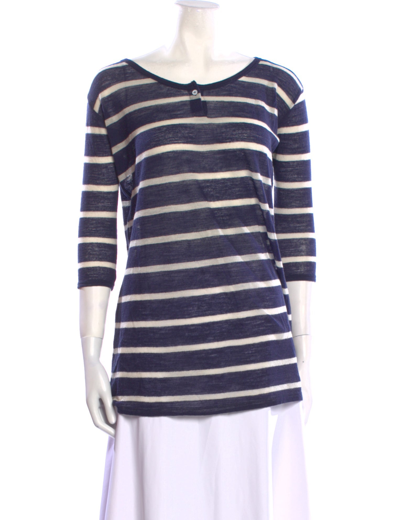 Band of Outsiders Wool Striped Sweater