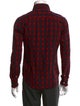 Band of Outsiders Plaid Print Long Sleeve Shirt