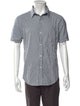 Band of Outsiders Striped Short Sleeve Shirt