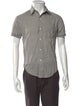 Band of Outsiders Printed Short Sleeve Shirt