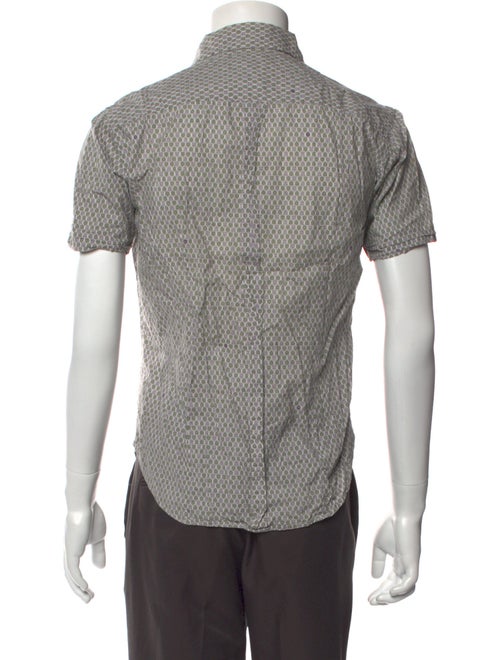 Band of Outsiders Printed Short Sleeve Shirt