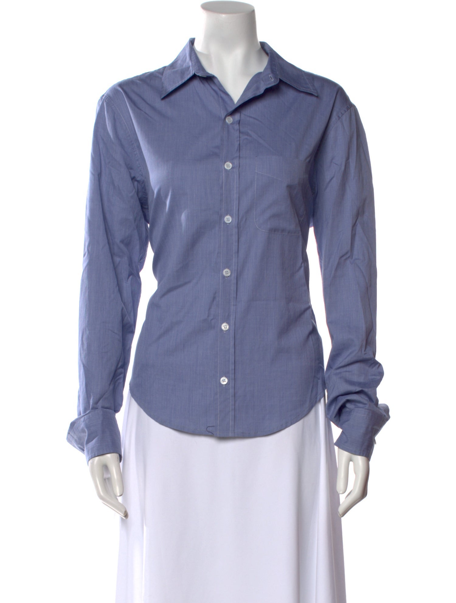 Band of Outsiders Long Sleeve Button-Up Top