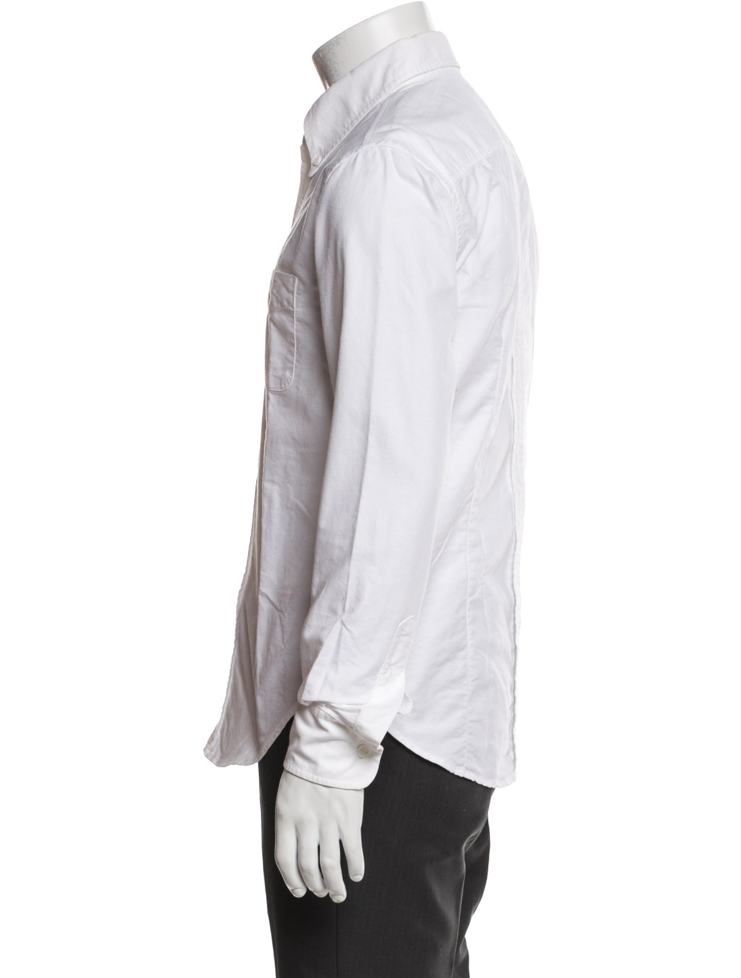 Band of Outsiders Long Sleeve Tuxedo Shirt