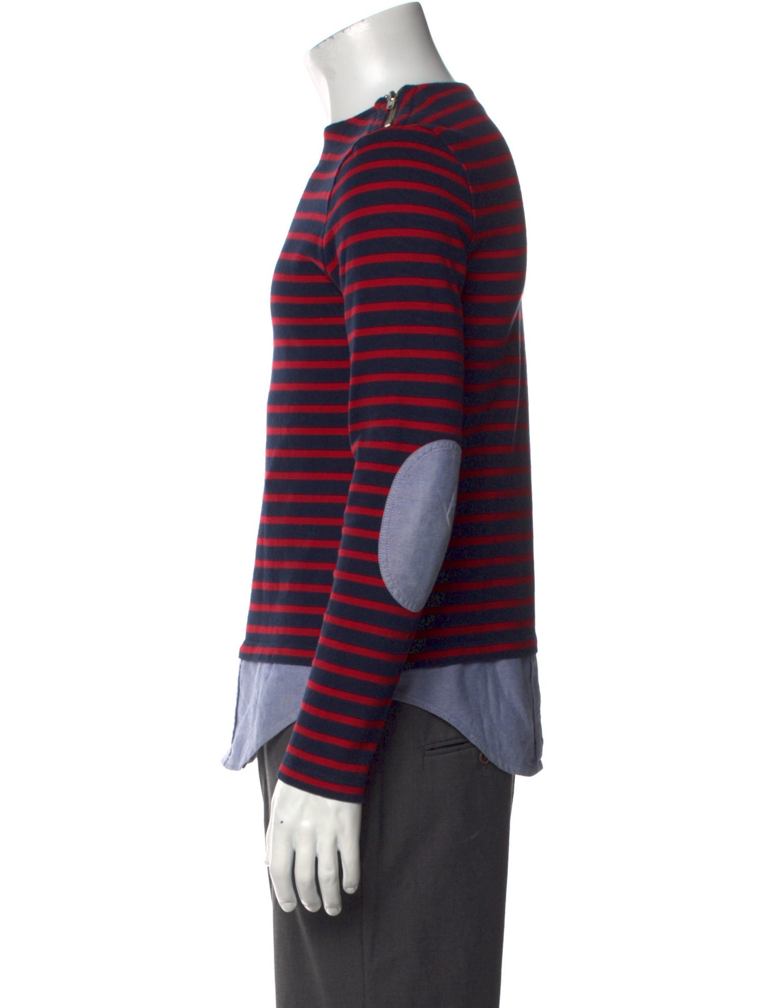 Band of Outsiders Striped Long Sleeve Shirt