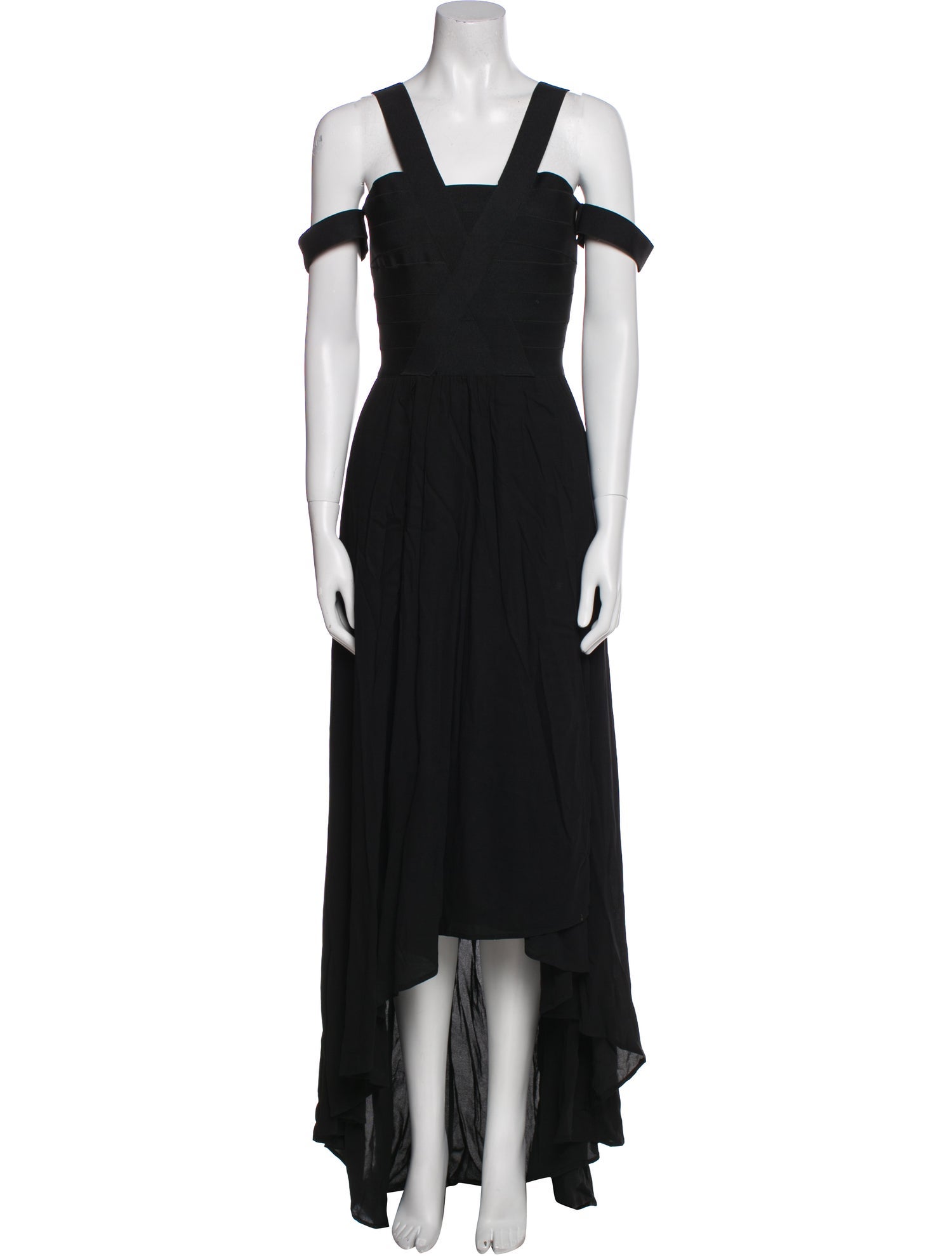 Band of Outsiders Square Neckline Long Dress