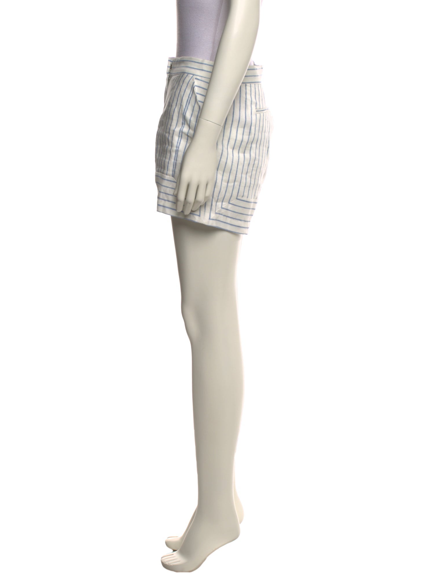 Band of Outsiders Linen Mini Shorts