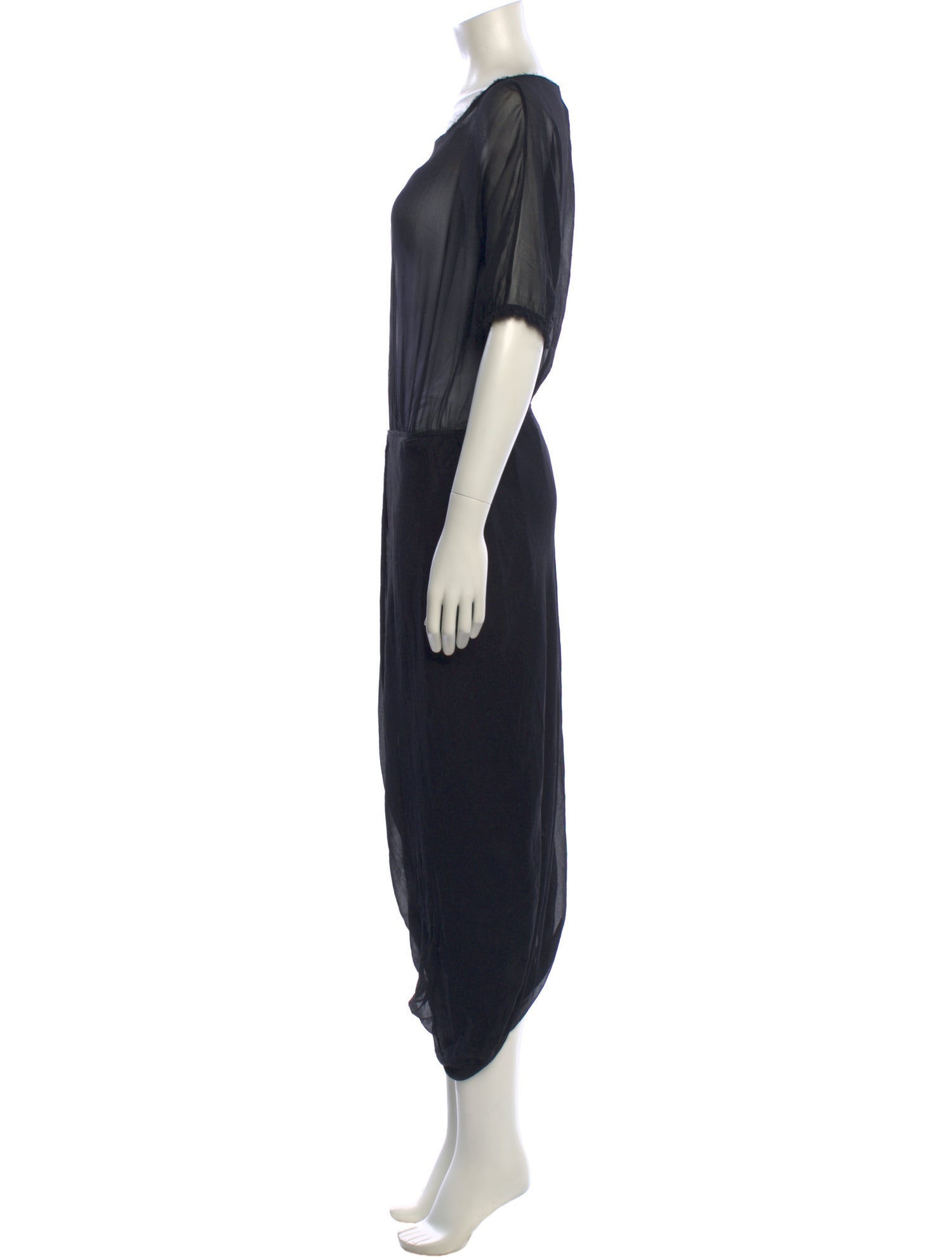 girl. by Band of Outsiders Bateau Neckline Long Dress